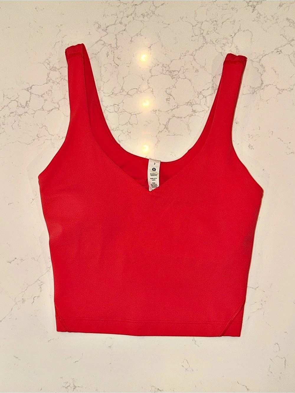 lululemon Align™ Tank Top *Light Support, A/B Cup Align Tank Top in Lip gloss